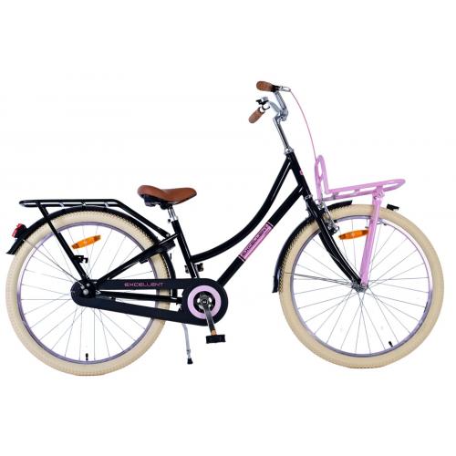 Volare Excellent Kinderfiets - Meisjes - 24 inch - Zwart