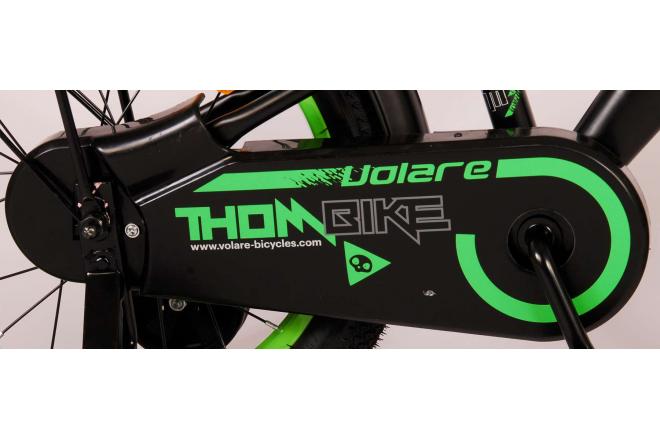 Volare Thombike børnecykel - drenge - 16 tommer - Sort Grøn