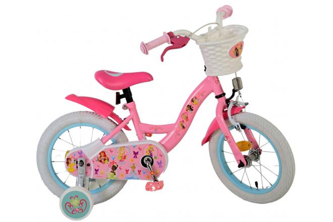 Disney Princess Børnecykel - Piger - 14 tommer - Lyserød