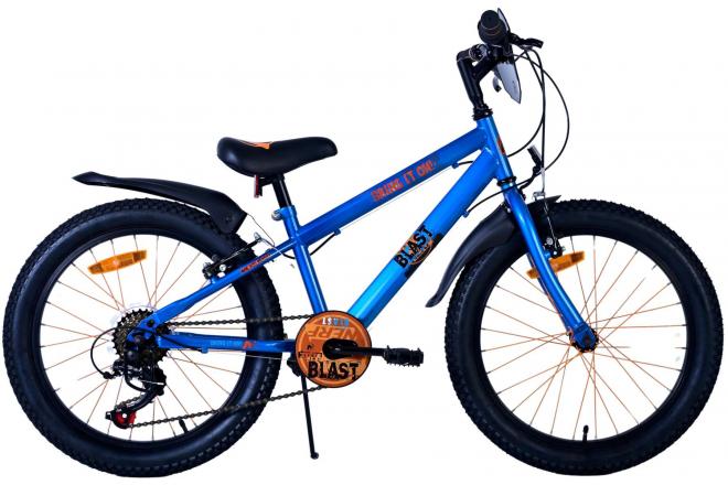 NERF børnecykel - Drenge - 20 tommer - Satin Blue - 2 Håndbremser