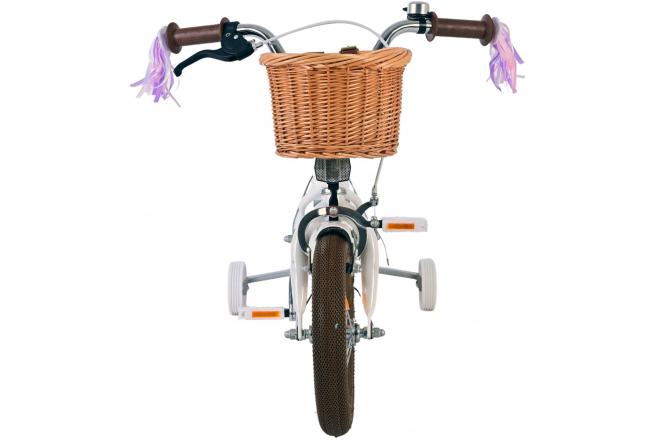 Volare Blossom børnecykel - Piger - 12 tommer - Hvid