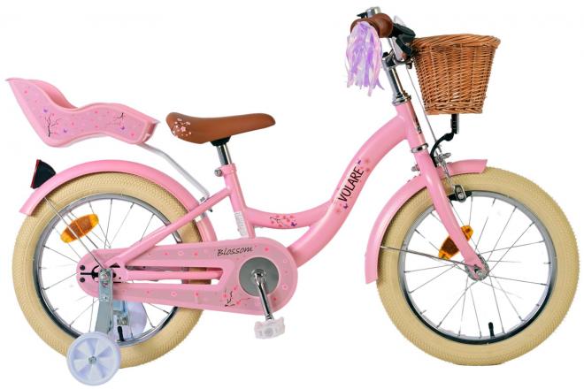 Volare Blossom børnecykel - Piger - 16 tommer - Pink