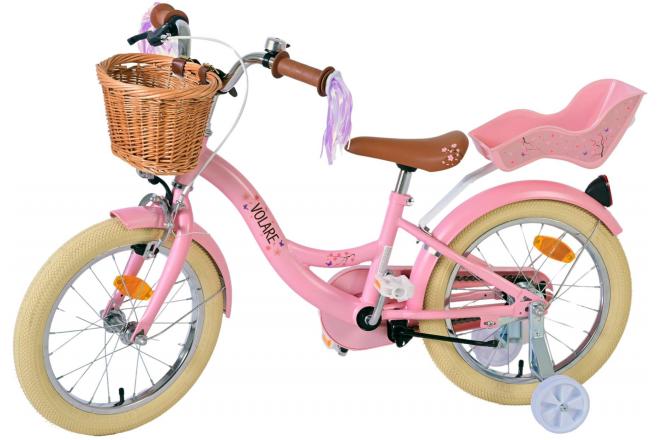 Volare Blossom børnecykel - Piger - 16 tommer - Pink