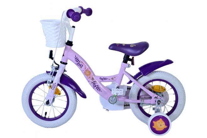 Disney Wish børnecykel - Piger - 12 tommer - Lilla