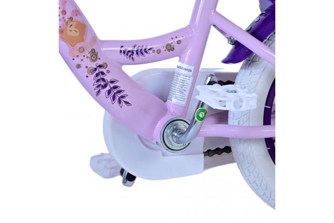 Disney Wish børnecykel - Piger - 12 tommer - Lilla