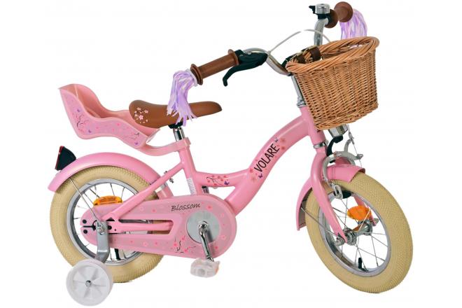 Volare Blossom børnecykel - Piger - 12 tommer - Pink