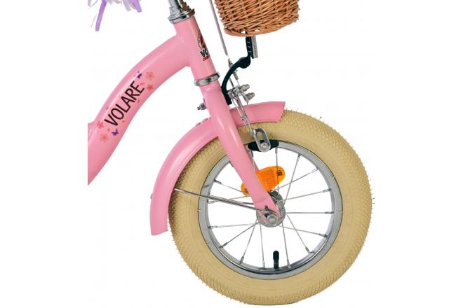 Volare Blossom børnecykel - Piger - 12 tommer - Pink