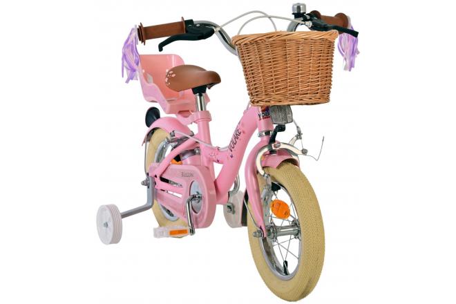 Volare Blossom Børnecykel - Piger - 12 tommer - Pink - To håndbremser