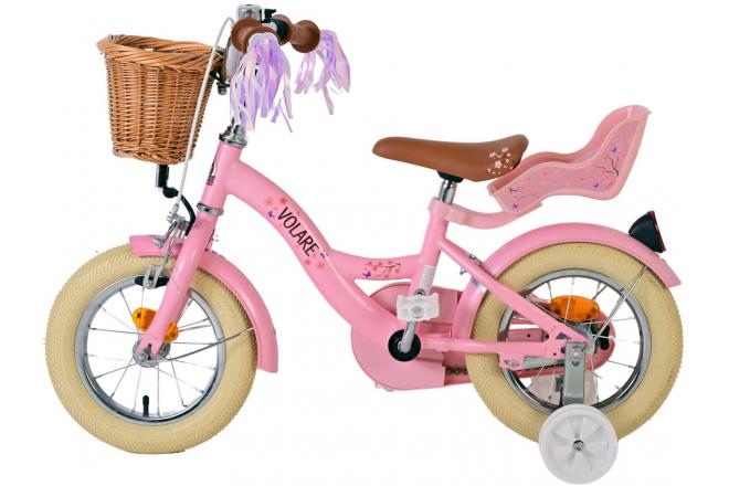 Volare Blossom børnecykel - Piger - 12 tommer - Pink