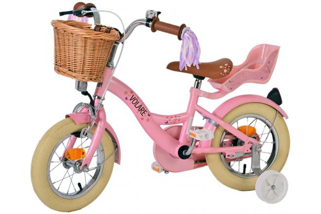 Volare Blossom børnecykel - Piger - 12 tommer - Pink