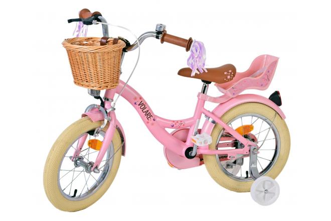 Volare Blossom Kinderfiets - Meisjes - 14 inch - Roze