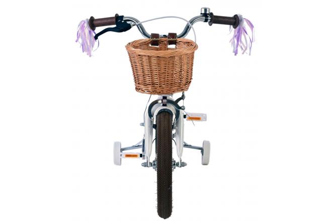 Volare Blossom børnecykel - Piger - 14 tommer - Hvid