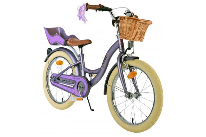 Volare Blossom børnecykel - Piger - 18 tommer - Lilla