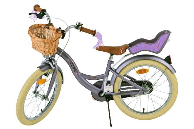 Volare Blossom børnecykel - Piger - 18 tommer - Lilla