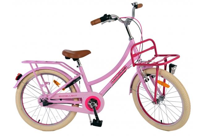 Volare Excellent Børnecykel - Piger - 20 tommer - Pink - 3 gear