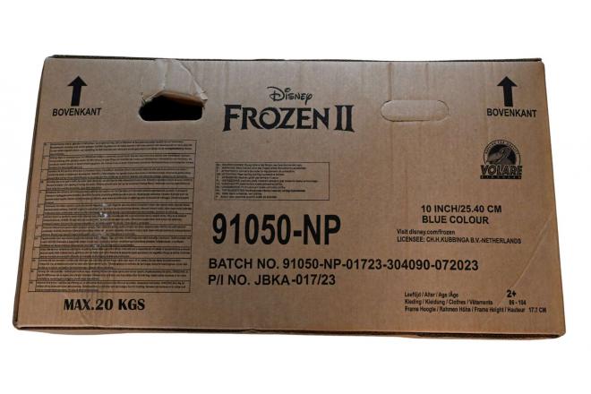 Disney Frozen 2 Børnecykel - Piger - 10 tommer - Blå / lilla - Fast Gear