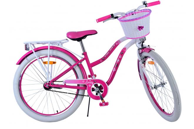 Volare Lovely børnecykel - Piger - 24 tommer - Pink