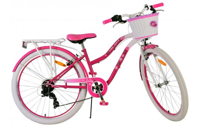 Volare Lovely Børnecykel - Piger - 26 tommer - Pink - 7 gear