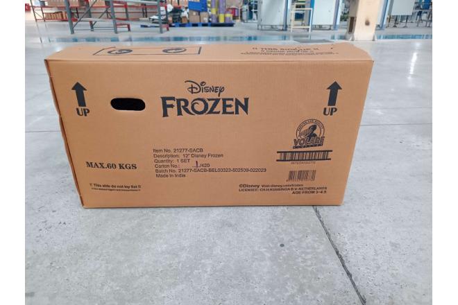 Disney Frozen 2 Børnecykel - Piger - 12 tommer - Blå / lilla