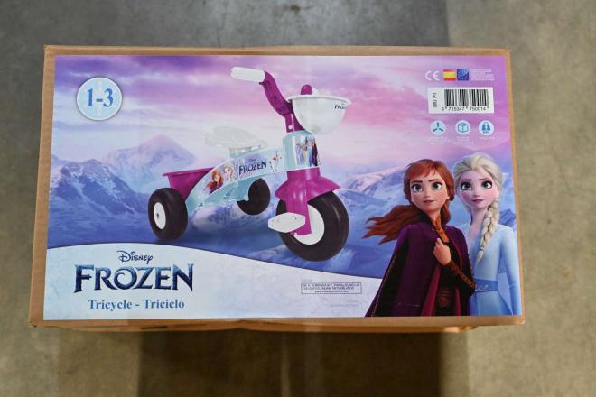 Trehjulet cykel Disney Frozen - Piger - Blå